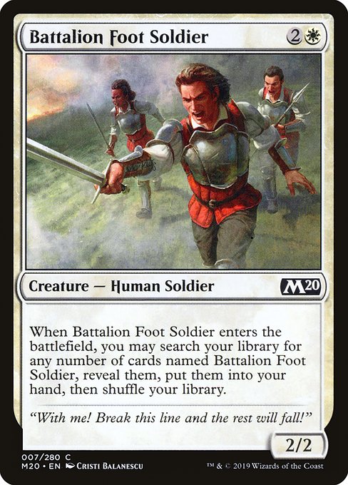 Battalion Foot Soldier [Foil]