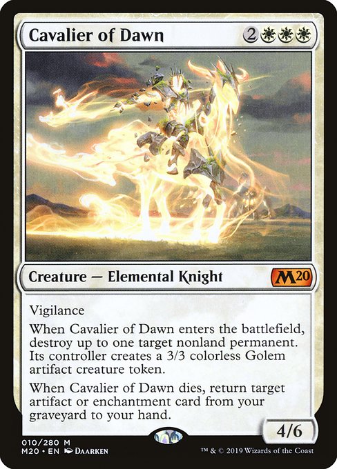 Cavalier of Dawn [Foil]
