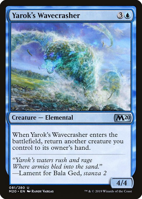 Yarok's Wavecrasher [Foil]
