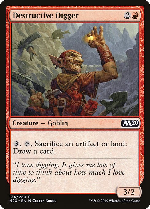 Destructive Digger [Foil]