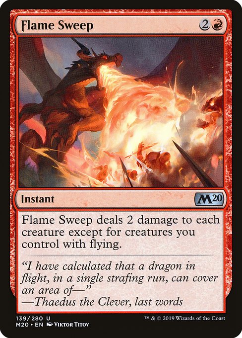 Flame Sweep [Foil]