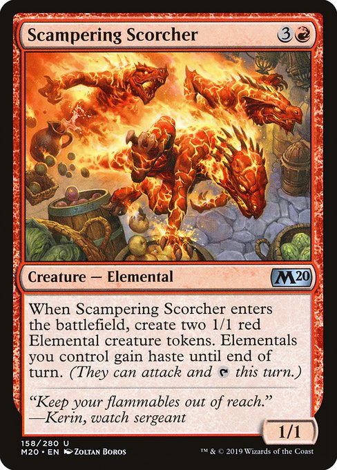 Scampering Scorcher [Foil]