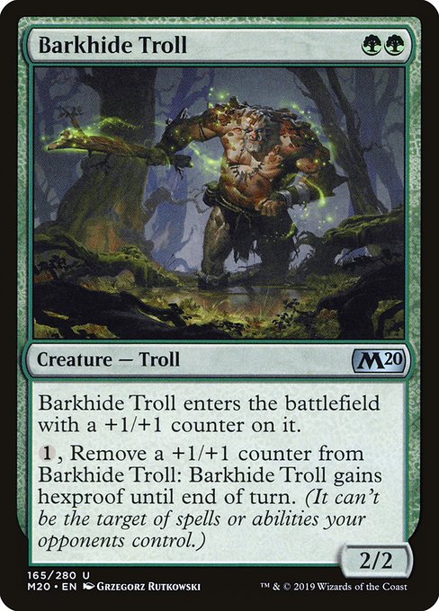 Barkhide Troll [Foil]