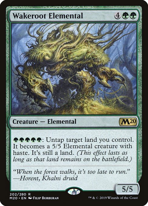Wakeroot Elemental [Foil]