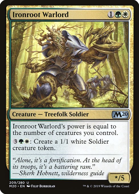 Ironroot Warlord [Foil]