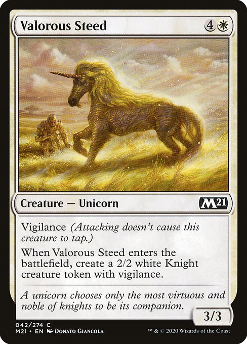 Valorous Steed [Foil]