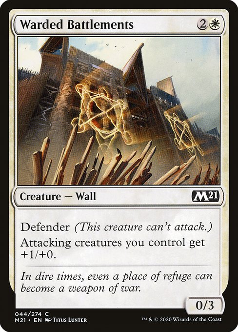 Warded Battlements [Foil]