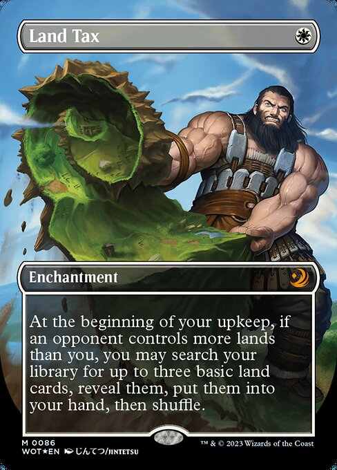 Land Tax [Borderless Foil]