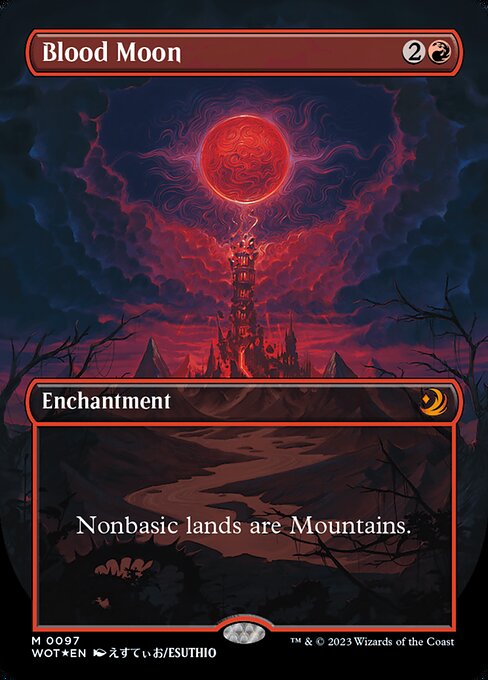 Blood Moon [Borderless Foil]