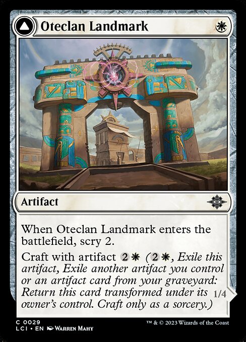 Oteclan Landmark // Oteclan Levitator [Foil]