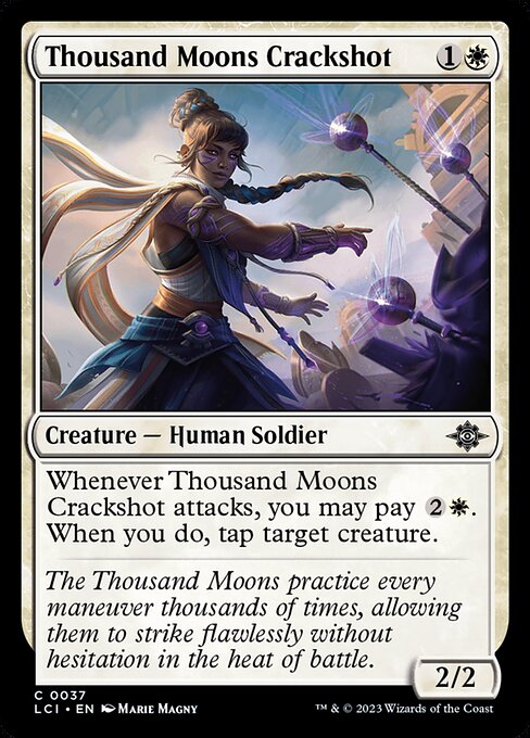 Thousand Moons Crackshot [Foil]