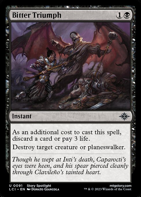 Bitter Triumph [Foil]