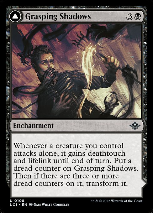 Grasping Shadows // Shadows' Lair [Foil]