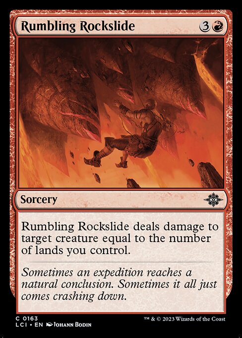 Rumbling Rockslide [Foil]