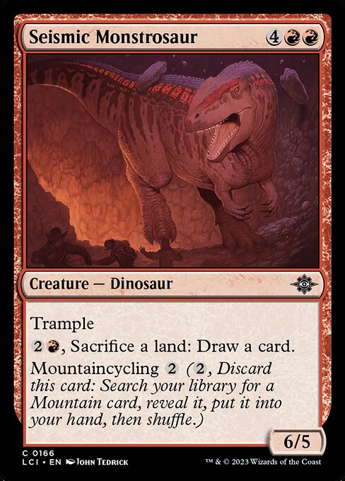 Seismic Monstrosaur [Foil]