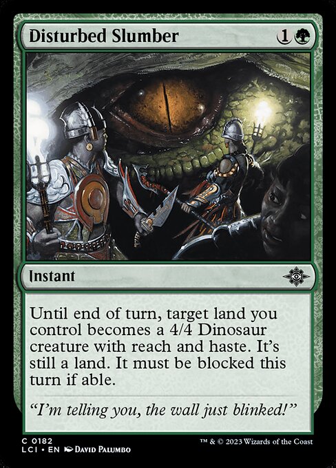 Disturbed Slumber [Foil]