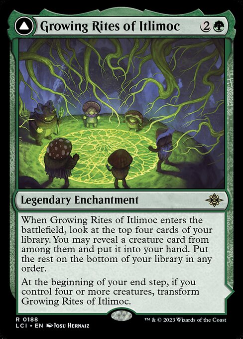 Growing Rites of Itlimoc // Itlimoc, Cradle of the Sun [Foil]
