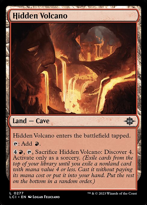 Hidden Volcano [Foil]