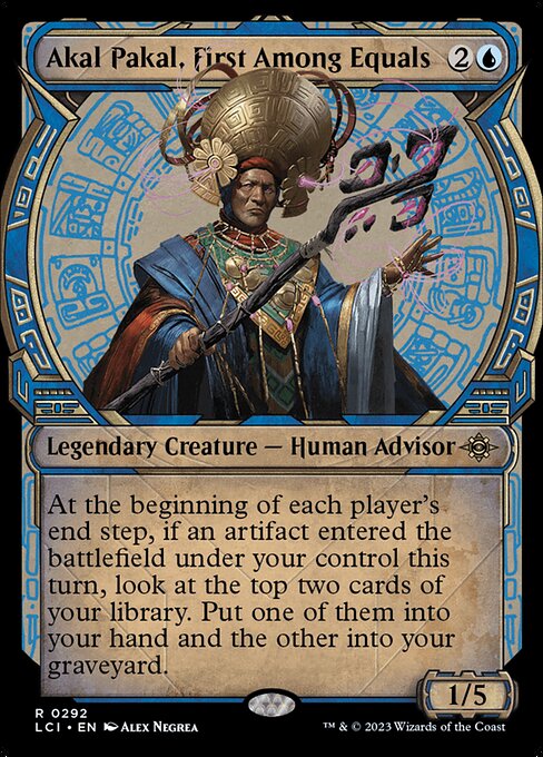 Akal Pakal, First Among Equals [Showcase Foil]