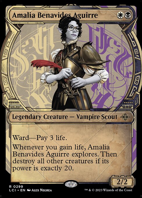 Amalia Benavides Aguirre [Showcase Foil]