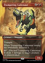 Trumpeting Carnosaur [Borderless]