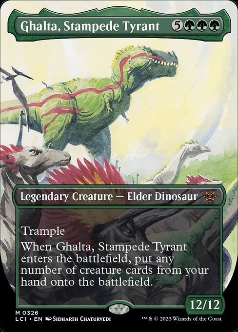 Ghalta, Stampede Tyrant [Borderless]