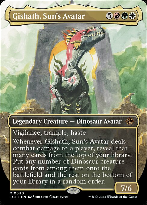 Gishath, Sun's Avatar [Borderless]