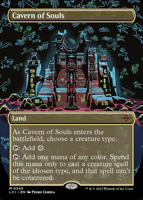 Cavern of Souls [Borderless Foil]