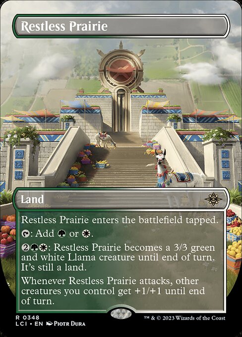 Restless Prairie [Borderless Foil]