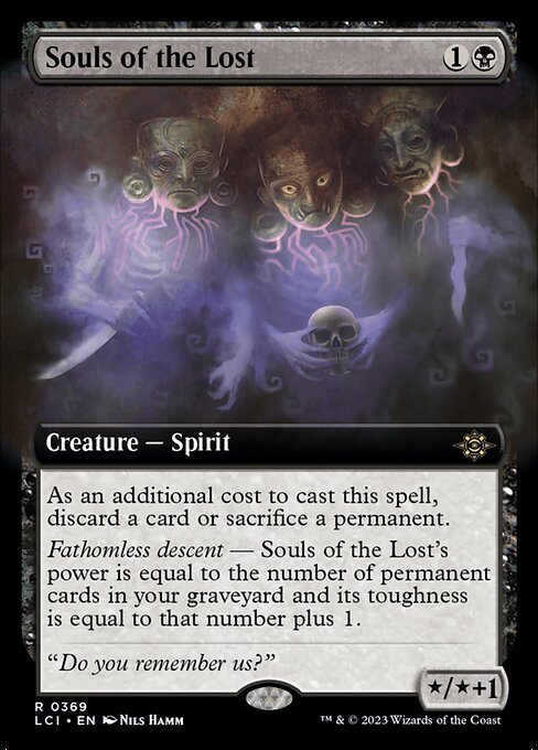 Souls of the Lost [Extended Artwork Foil]