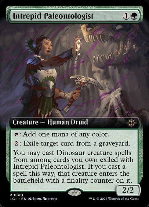 Intrepid Paleontologist [Extended Artwork]