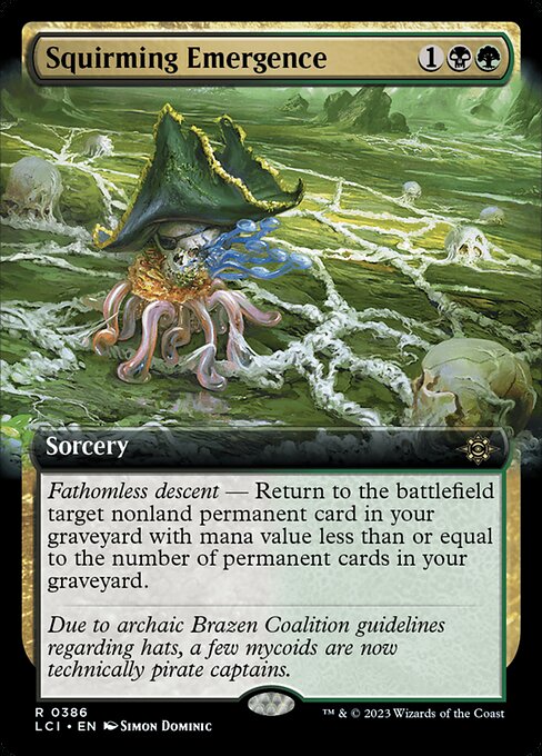Squirming Emergence [Extended Artwork Foil]