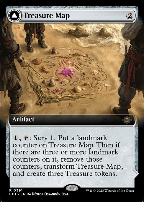 Treasure Map // Treasure Cove [Extended Artwork Foil]