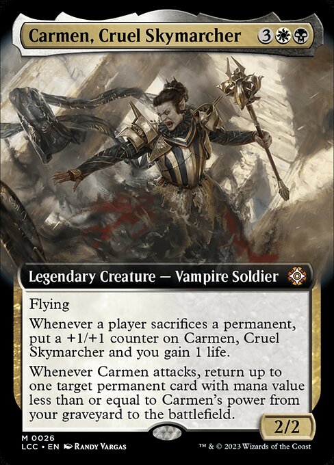 Carmen, Cruel Skymarcher [Extended Artwork Foil]