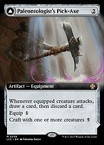 Paleontologist's Pick-Axe // Dinosaur Headdress [Extended Artwork]