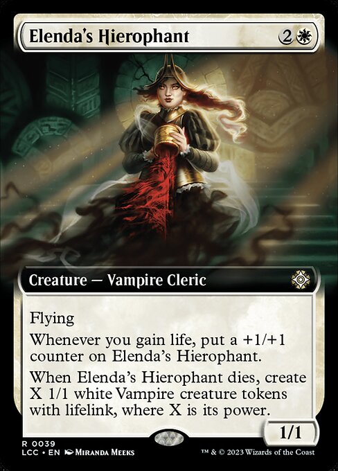 Elenda's Hierophant [Extended Artwork Foil]