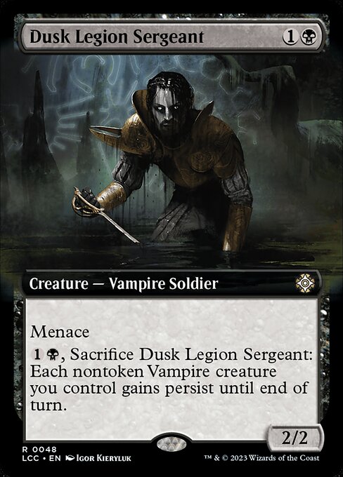 Dusk Legion Sergeant [Extended Artwork]