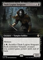 Dusk Legion Sergeant [Extended Artwork]