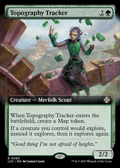 Topography Tracker [Extended Artwork Foil]