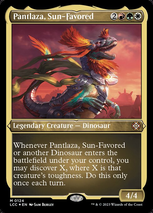 Pantlaza, Sun-Favored [Etched Foil]