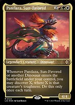 Pantlaza, Sun-Favored [Etched Foil]