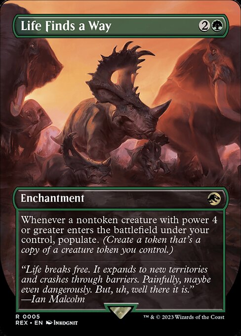 Life Finds a Way [Borderless]
