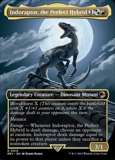 Indoraptor, the Perfect Hybrid [Borderless Foil]