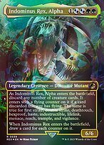 Indominus Rex, Alpha [Borderless Foil]