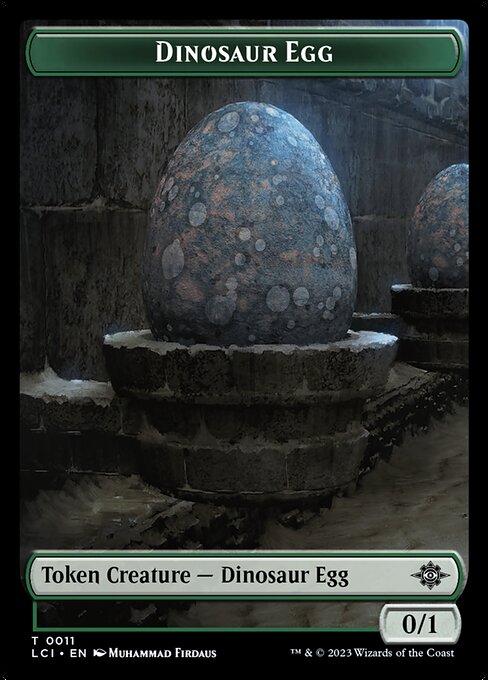 Dinosaur Egg Token TLCI