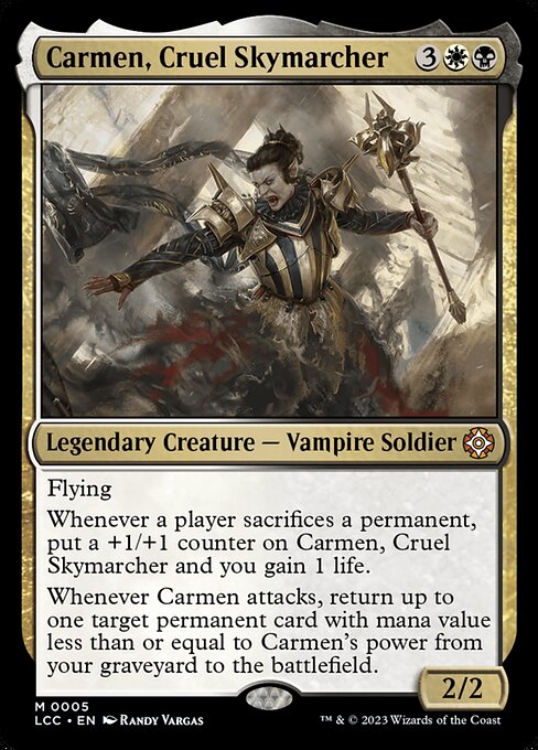 Carmen, Cruel Skymarcher [Foil]