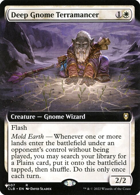 Deep Gnome Terramancer [Extended Artwork]