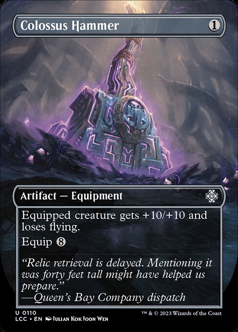 Colossus Hammer [Borderless Foil]