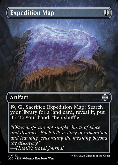 Expedition Map [Borderless Foil]