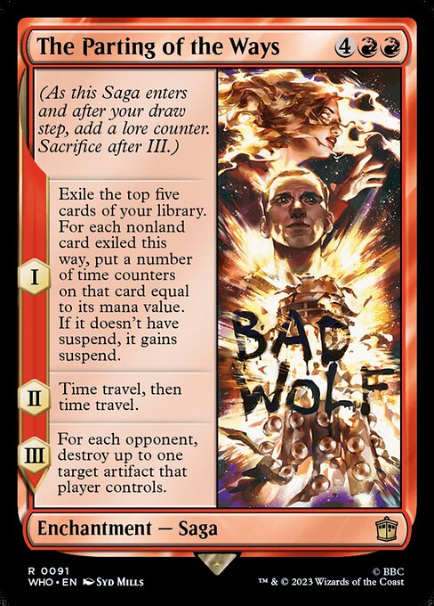 The Parting of the Ways [Foil]